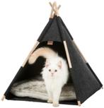 Trixie Kattenmand Tipi Vilt Antraciet 55 x 55 x 65 cm, Verzenden, Nieuw, Vilt