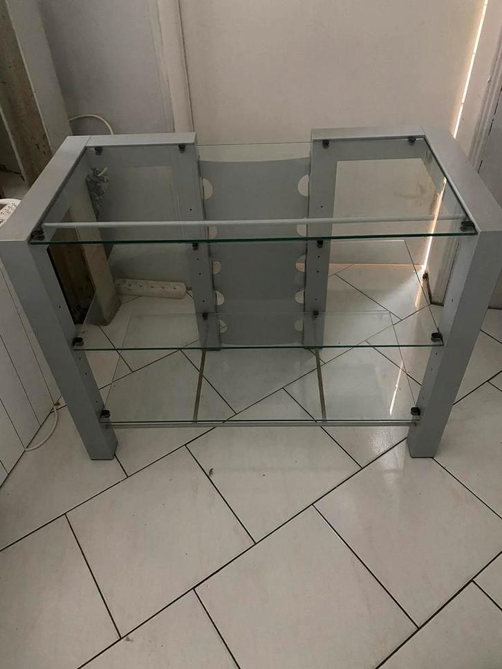 meuble TV, Huis en Inrichting, Kasten |Televisiemeubels, Glas, Ophalen