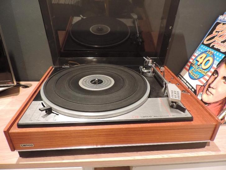 Platine vinyle Lenco L75, Audio, Tv en Foto, Platenspelers, Gebruikt, Ophalen of Verzenden