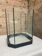 Aquarium 8hoek 30cm x 30cm x 35, Ophalen, Gebruikt, Leeg aquarium