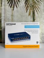 Netgear GS108 Switch, Informatique & Logiciels, Commutateurs réseau, Enlèvement ou Envoi, Comme neuf