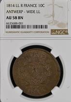 Belgium Antwerp 1814 10 Centimes Wide LL, Verzenden, Overig, Losse munt
