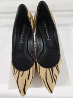447C* Casadei - sexy zwarte ponypumps (38,5), Pumps, Overige kleuren, Verzenden, Gedragen