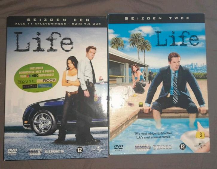 Life, tv-serie met Damian Lewis, hele reeks op dvd, Cd's en Dvd's, Dvd's | Tv en Series, Zo goed als nieuw, Ophalen of Verzenden