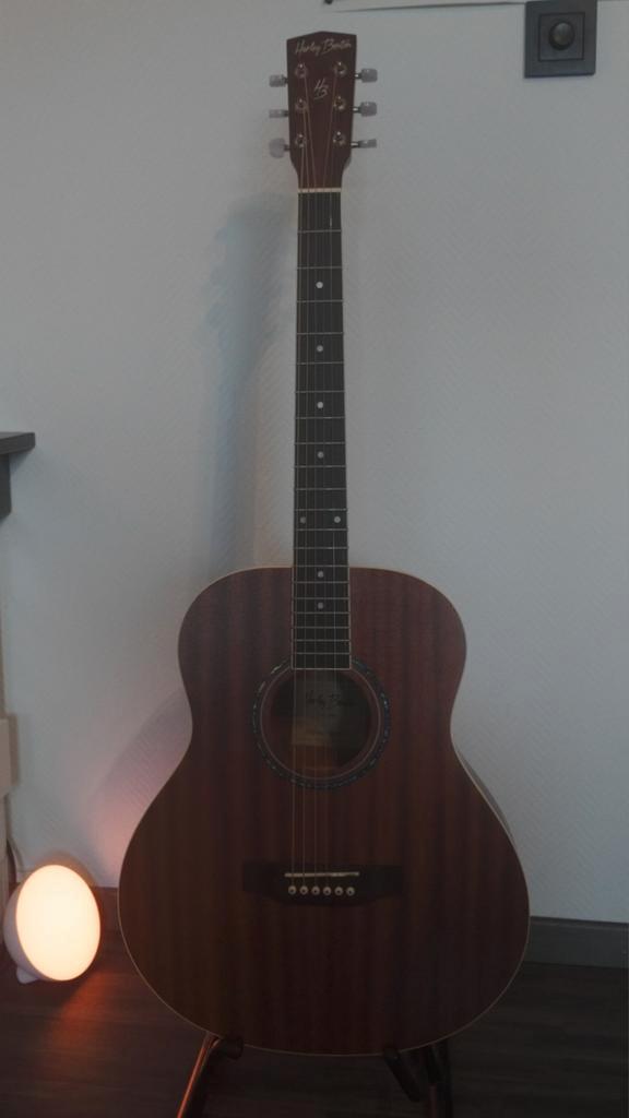 Harley Benton CG 45E, Muziek en Instrumenten, Snaarinstrumenten | Gitaren | Akoestisch, Zo goed als nieuw, Ophalen of Verzenden