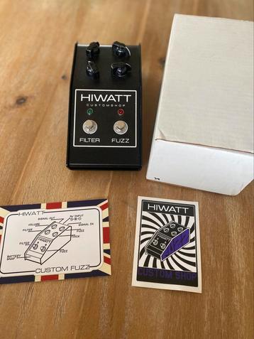 Hiwatt custom shop filter fuzz beschikbaar voor biedingen