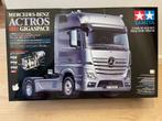 Tamiya 1/14 Mercedes Actros RC Vrachtwagen #56335, Elektro, Schaal 1:14, Ophalen of Verzenden, Zo goed als nieuw