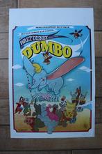 filmaffiche Walt Disney Dumbo filmposter, Verzamelen, Ophalen of Verzenden, A1 t/m A3, Zo goed als nieuw, Rechthoekig Staand