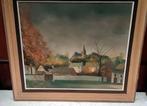Leon van den Bulcke schilderij op hout, Ophalen
