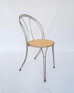 2 vintage IKEA Pajala-stoelen, Huis en Inrichting, Ophalen, Zo goed als nieuw, Metaal, Twee