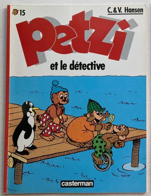 2 albums BD PETZI de Vilhelm Hansen - Réédition 1990, Livres, BD, Utilisé, Plusieurs BD, Enlèvement