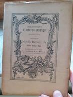 2 antieke boekjes met decoratieve tekeningen, Ophalen of Verzenden