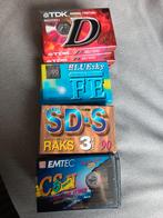 12 nieuwe (lege) casettebandjes 60-90, Cd's en Dvd's, Cassettebandjes, Ophalen of Verzenden, Nieuw in verpakking, 2 t/m 25 bandjes