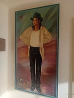 Levensecht schilderij Michael Jackson, Antiek en Kunst, Kunst | Schilderijen | Abstract, Ophalen