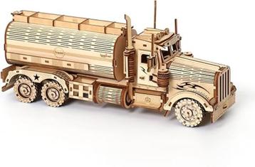  Houten model tankwagen | 3D puzzel | Nieuw beschikbaar voor biedingen