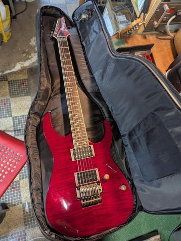 Ibanez RGT42FM-DR Standard 2003 - 2006 - Deep Red, Enlèvement ou Envoi, Utilisé, Solid body, Ibanez