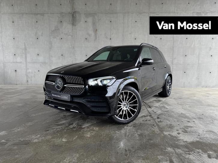 Mercedes-Benz GLE 350 e 4MATIC AMG LINE + LEDER + TREKHAAK +, Auto's, Mercedes-Benz, Bedrijf, Te koop, GLE, 360° camera, 4x4, Airbags