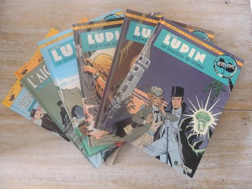6 ARSENE LUPINE COMICS DETECTIVE COMICS COLLECTIE / BESCHRIJ, Boeken, Stripverhalen, Zo goed als nieuw, Complete serie of reeks