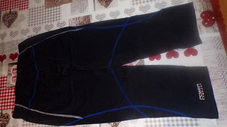 S small smal Tenson thermobroek kuitbroek zwart, Kleding | Heren, Sportkleding, Gedragen, Algemeen, Maat 46 (S) of kleiner, Zwart