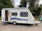 Caravan Hobby 440sf de luxe, Caravans en Kamperen, Vast bed, Hobby, Treinzit, Particulier