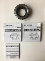 Adaptateur FujiFilm M-Mount, TV, Hi-fi & Vidéo, Photo | Lentilles & Objectifs, Comme neuf, Enlèvement ou Envoi, Accessoires