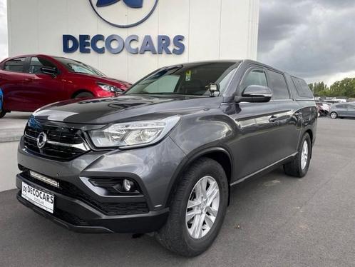 SsangYong MUSSO e-XDi220 SAPPHIRE 4WD + Diff AUT, Auto's, SsangYong, Musso, 4x4, ABS, Airbags, Airconditioning, Alarm, Bluetooth
