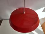 Lampe vintage suspension rouge, Enlèvement ou Envoi, Utilisé, Synthétique