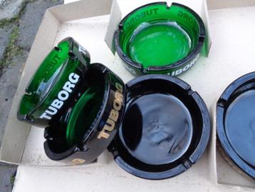 TUBORG asbakken , nieuw , nog in orig. doos beschikbaar voor biedingen