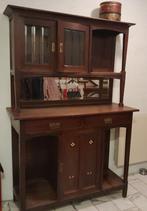 kast in Jugendstil - donker eiken, Antiek en Kunst, Ophalen of Verzenden