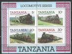 Tanzania 1985 - Yvert blok 41 - Treinen van Tanzania (PF), Timbres & Monnaies, Timbres | Afrique, Envoi, Tanzanie, Non oblitéré