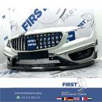 W117 CLA45 45 AMG VOORBUMPER ZWART WIT GRIJS COMPLEET + AMG, Gebruikt, Voor, Mercedes-Benz, Ophalen of Verzenden