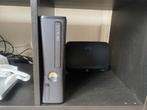 Xbox 360 + 25 jeux+ une manette officielle Halo + 2 manettes, 250 GB, 360 E, Met 3 controllers of meer, Met games
