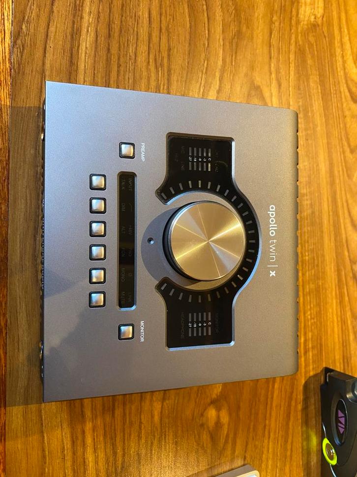 Universal Audio Apollo Twin X quad, TV, Hi-fi & Vidéo, Appareils professionnels, Comme neuf, Audio, Enlèvement ou Envoi