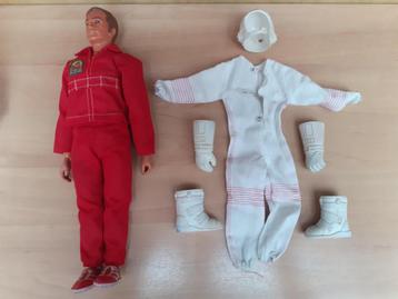 Vintage actiefiguur Six Million Dollar Man, Enlèvement ou Envoi, Utilisé