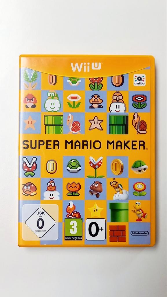 SUPER MARIO MAKER - Wii U, Games en Spelcomputers, Games | Nintendo Wii U, Zo goed als nieuw, Platform, 1 speler, Vanaf 3 jaar