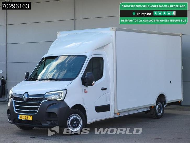Renault Master 145PK Bakwagen Lowliner Navi LED Airco Cruise, Auto's, Bestelwagens en Lichte vracht, Bedrijf, Te koop, Achteruitrijcamera