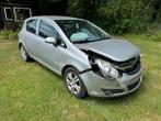 Opel Corsa 1.3 diesel 2007 ongeval wagen, Auto's, Voorwielaandrijving, Stof, Zwart, Elektrische ramen