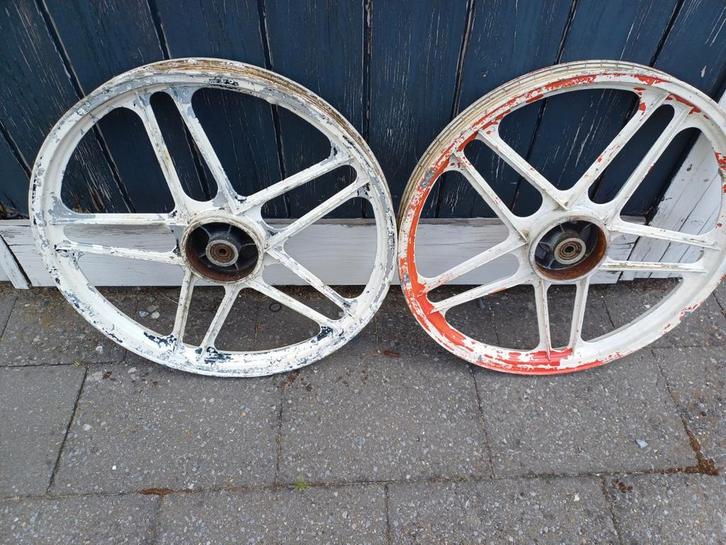 Voorste guetwielen honda camino, Fietsen en Brommers, Brommeronderdelen | Algemeen, Gebruikt, Ophalen of Verzenden