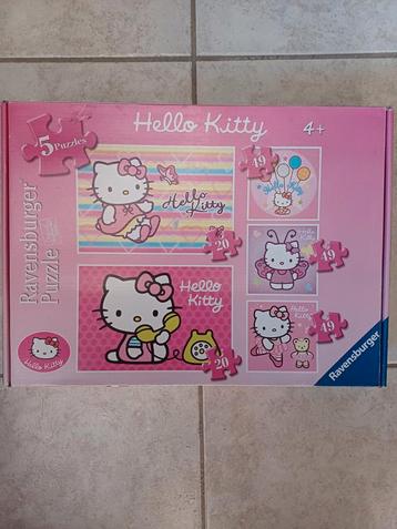 Hello Kitty 5 puzzles