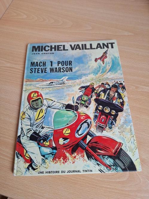 Michel Vaillant „Mach 1 voor Steve Warson”. 1968, Boeken, Stripverhalen, Zo goed als nieuw, Eén stripboek, Ophalen of Verzenden
