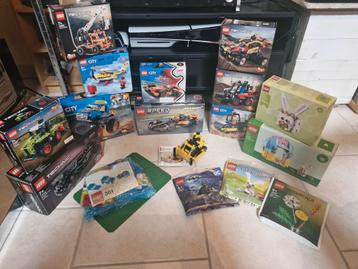 Set van 17 verschillende Lego City Creator Technic  beschikbaar voor biedingen
