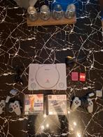 Console Sony PlayStation 1 + 2 jeux + 2 Manettes + Memory Ca, Enlèvement ou Envoi, Comme neuf, Avec 2 manettes, Avec jeux