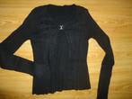 leuke zwarte gilet meisje maat 146/152, Kinderen en Baby's, Ophalen of Verzenden, Zo goed als nieuw, Meisje, Trui of Vest