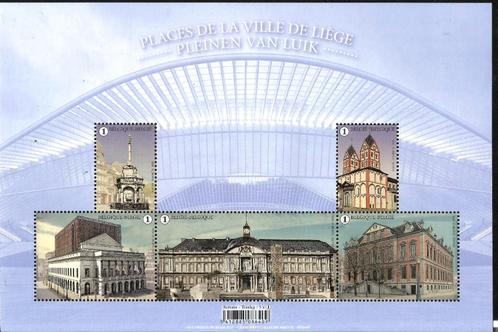 2020 Pleinen van Luik OBP Blok 289**, Postzegels en Munten, Postzegels | Europa | België, Postfris, Orginele gom, Overig, Zonder stempel