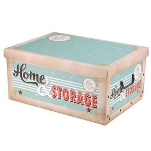 Opbergdoos opbergbox kist karton groot Vintage, Huis en Inrichting, Woonaccessoires | Kisten, Nieuw, Ophalen of Verzenden