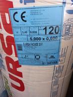 Façade Ursa 120 mm x 600 mm x 5000 mm, Bricolage & Construction, 15 m² ou plus, Laine de verre, 8 à 12 cm, Enlèvement