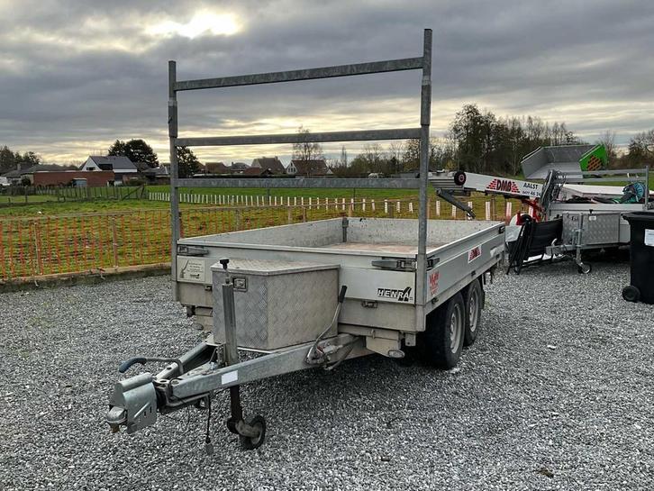 Remorque basculante Henra KP3 2013, Autos : Divers, Remorques, Utilisé