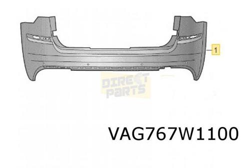 Skoda Kamiq (9/19-1/24) Achterbumper (bij PDC) Origineel! 65, Auto-onderdelen, Carrosserie, Bumper, Skoda, Achter, Nieuw, Verzenden