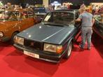 Volvo 240 Turbo in prachtige staat slechts 178.000km, Auto's, Volvo, Lederen bekleding, Achterwielaandrijving, Zwart, Blauw