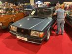 Volvo 240 Turbo in prachtige staat slechts 178.000km, Auto's, Lederen bekleding, Achterwielaandrijving, Zwart, Blauw